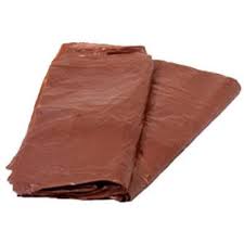 COD 7829 SACO P LIXO 60 LITROS MARROM C100 UN KL